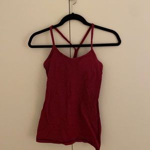 Lululemon stripes top CUPS